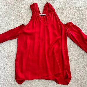 Trina Turk size M red blouse